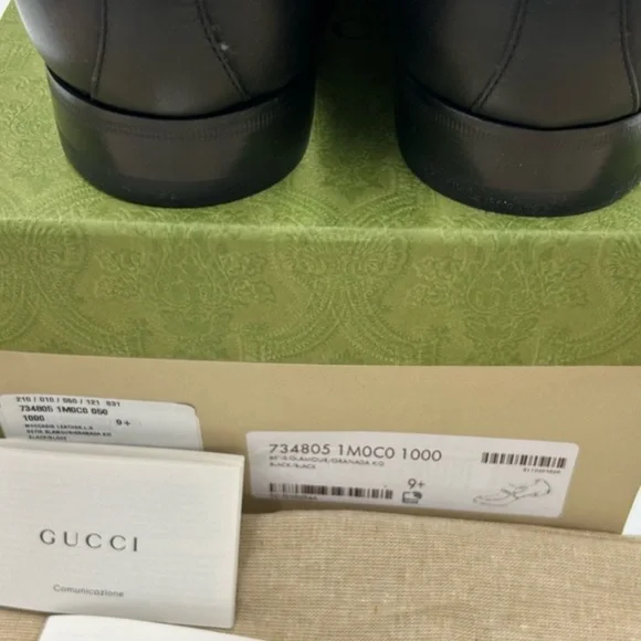 Men’s Gucci Bamboo Horse Bit leather loafers . 9.5 fits 10
